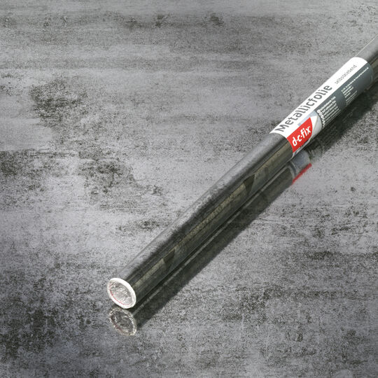 Klebefolie Metallic Vintage Mirror image number null